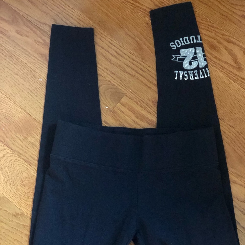 Universal Studios Black Leggings medium